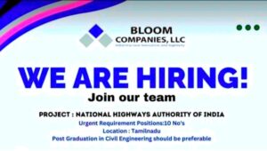 Bloom Companies LLC Hiring 2023