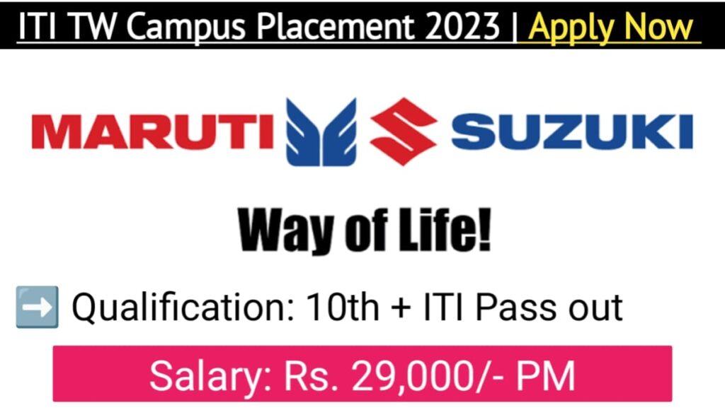 ITI TW Campus Placement 2023