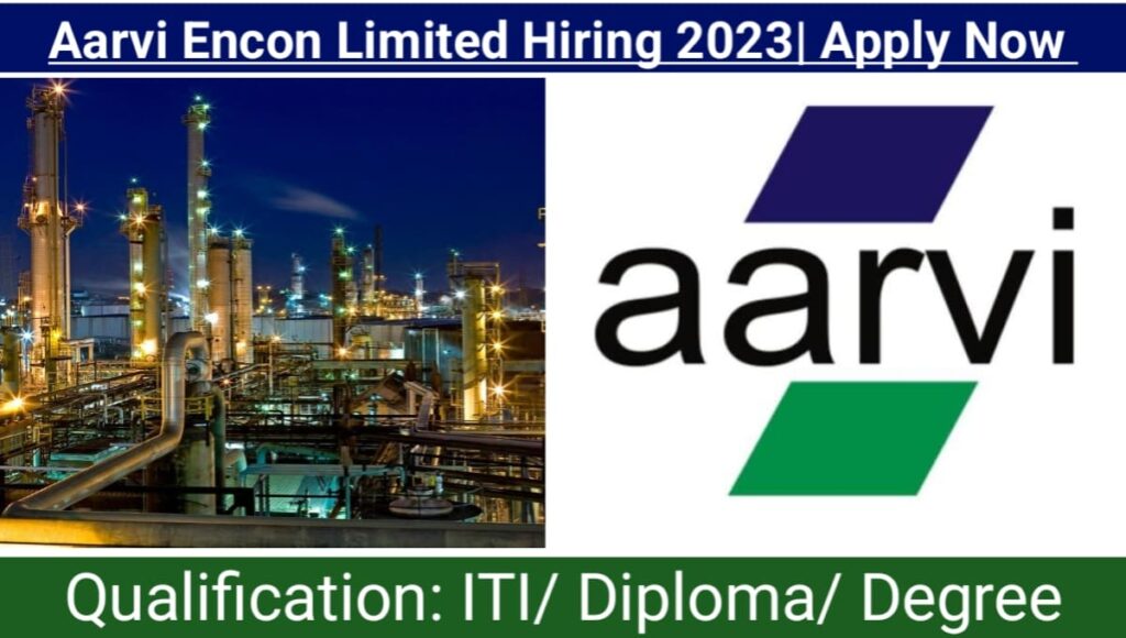 Aarvi Encon Limited Requirement 2023