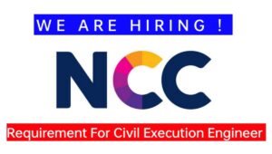 NCC Limited Walk In Interview 2023