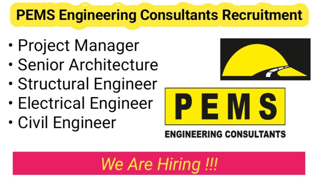 PEMS Engineering Consultants Jobs Vacancy