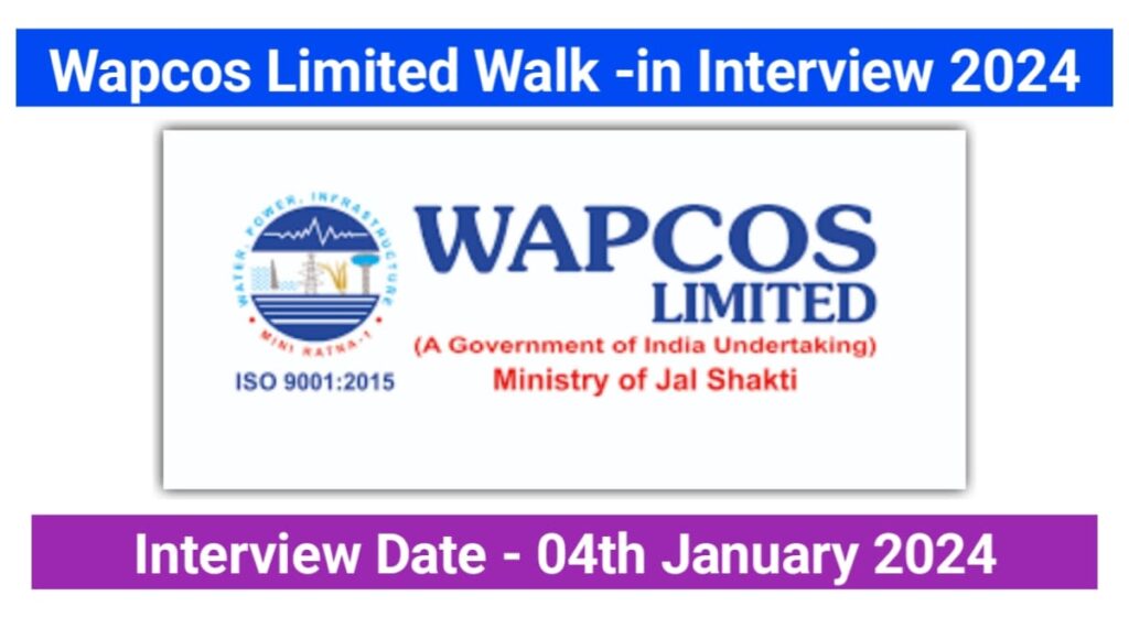 Wapcos Limited Now Vacancy 2024