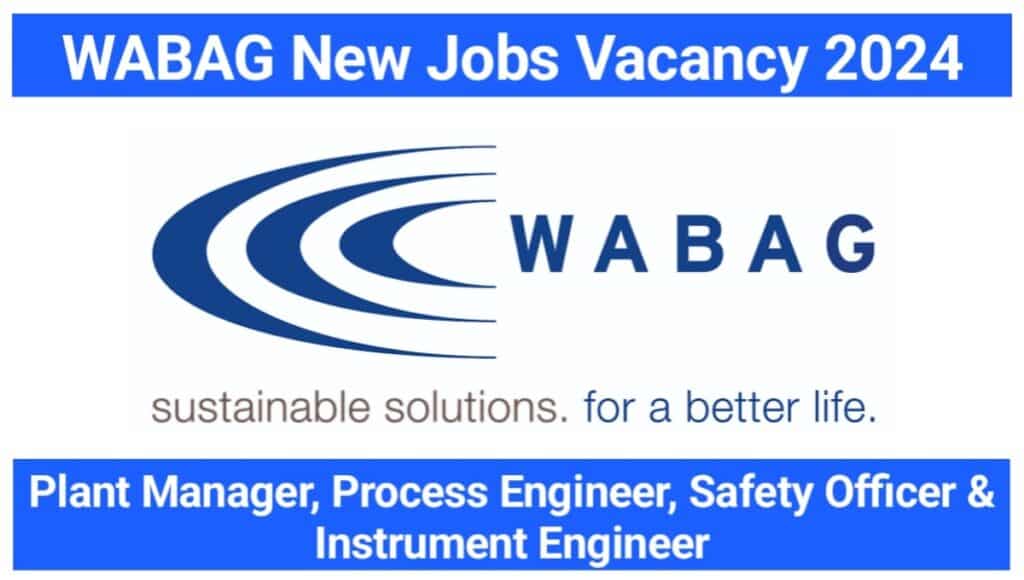WABAG New Jobs Vacancy 2024