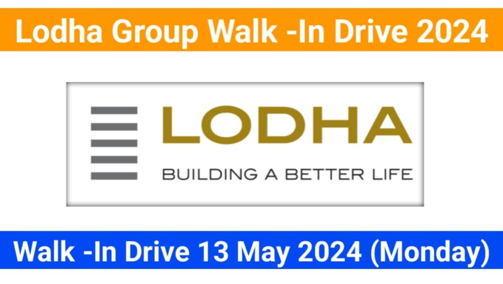 Lodha Group Walk In Drive 2024