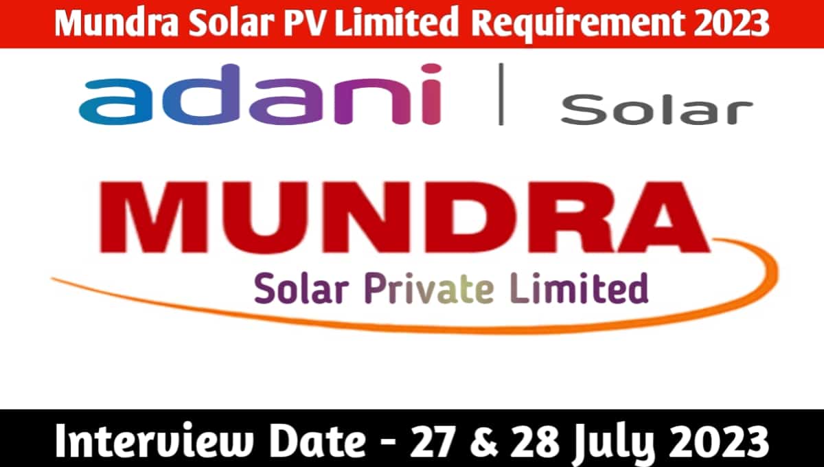 Mundra Solar PV Ltd. Requirement 2023