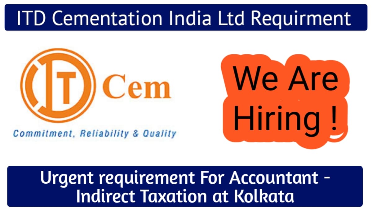 ITD Cementation India Ltd Requirment
