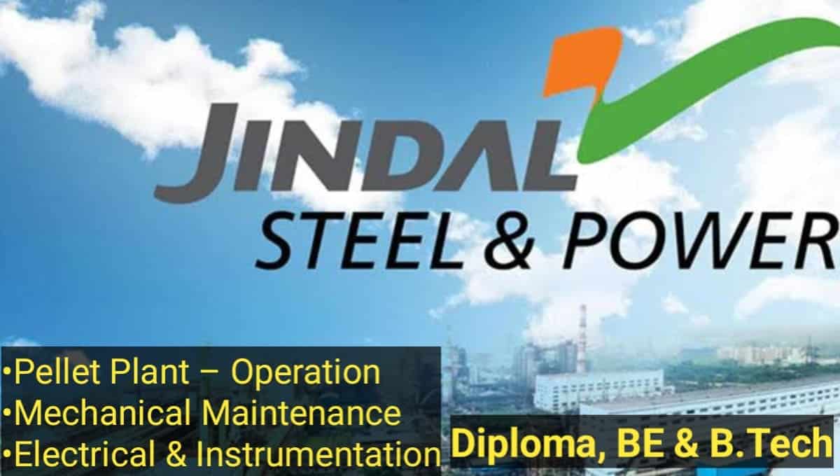 Jindal Steel & Power Hiring 2024