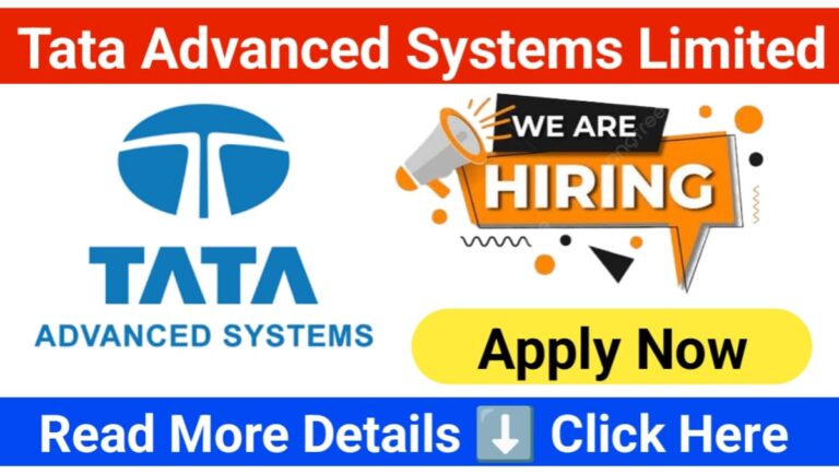 Tata Advanced Systems Recruitment 2024