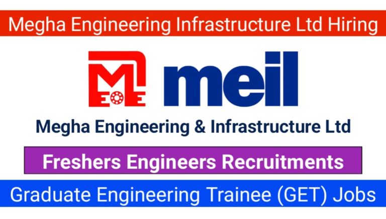 Megha Engineering & Infrastructure Ltd Hiring 2024
