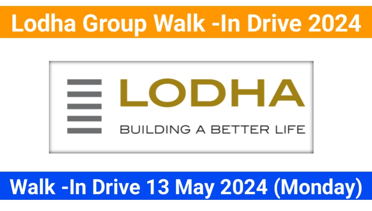 Lodha Group Walk In Drive 2024